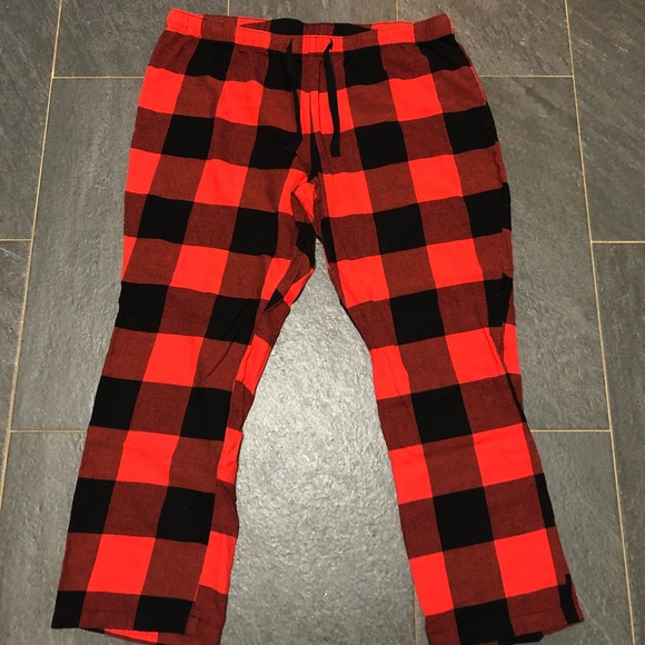 Old Navy Red Buffalo Plaid Pajamas Hot 